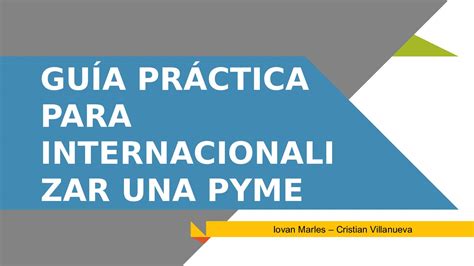 Calaméo Guia Para Internacionalizar Una Pyme