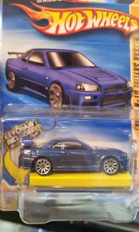 Hot Wheels Skyline R34 Variant Card Hobbies Toys Toys Games On