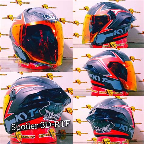 Jual HELM KYT NFJ MOTIF XAVIR SAKURA ESPARGARO DENNIS DALLA JAUME