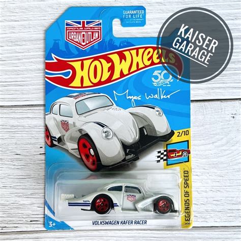 Hot Wheels Volkswagen Kafer Racer Magnus Walker Urban Outlaw US Card Shopee Malaysia