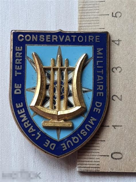 N89 Знак военных учебных заведений Франции Conservatoire Militaire De