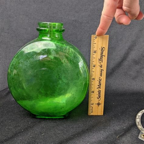 Duraglas Accents Vintage Green Duraglas Canteen Glass Prune Juice Bottle Poshmark