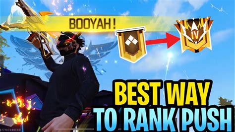 Right Way To Rank Push In Free Fire Best Way To Solo Rank Push Tips