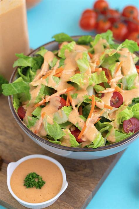 Creamy French Dressing With Ketchup And Mayo Mind Over Munch