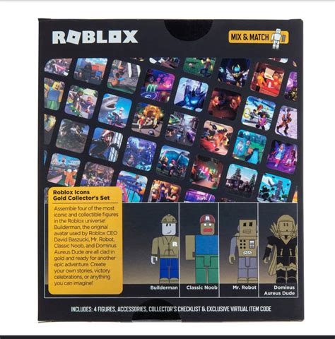 Roblox Icons Gold Collector's Set – SoccerClubShop