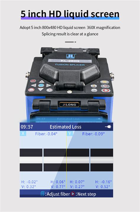 JILONG KL-280G Optical Fiber Fusion Splicer - TheFO.com