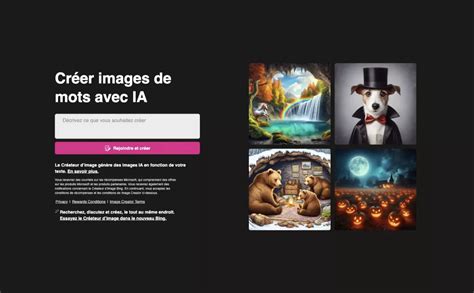 Créateur d images Bing le nouvel outil pour des visuels percutants