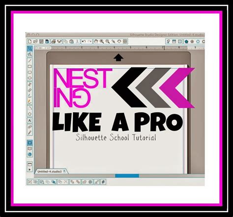 Use The Silhouette Studio Nesting Tool Like A Pro Silhouette School