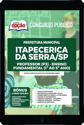 Apostila Prefeitura Itapecerica Da Serra PDF Professor Ensino