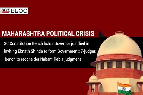 Maharashtra Political Crisis Supreme Court Verdict Governor Inviting