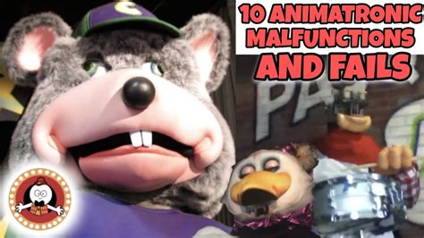 My Top 10 Favorite Chuck E Cheese Animatronic Malfunctions Fails Porn