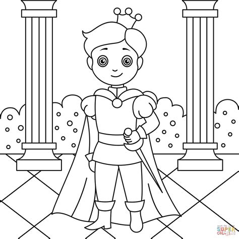 Dibujos De Principes Para Colorear Vsun