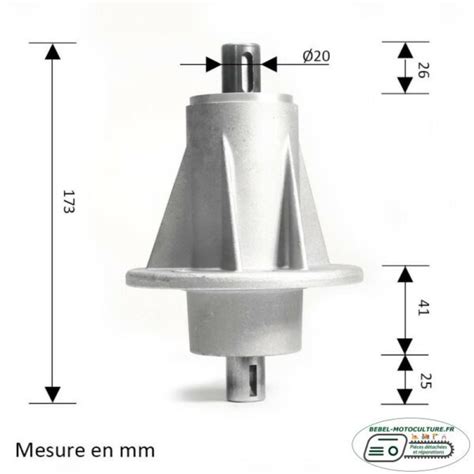 Palier De Lame Gauche Honda HF2315 HF2317 Bebel Motoculture