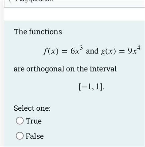 Solved The Functions F X 6x2 And G X 9x4 Are