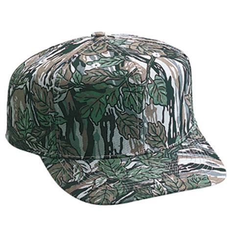 Otto Cap Camouflage Panel Mid Profile Baseball Cap Walmart