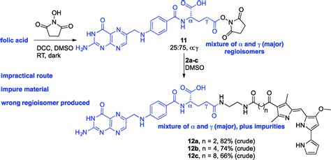 A Step Wise Synthetic Approach Is Necessary To Access γ Conjugates Of Folate Folate Conjugated