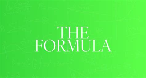 The Formula