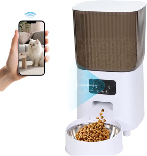 Oyania Dispensador De Alimento Para Perros Wifi Comedero Autom Tico