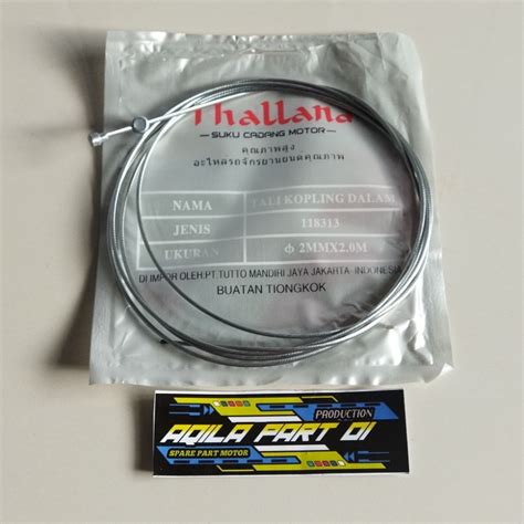 KAWAT TALI KABEL KOPLING DALAM VESPA UNIVERSAL THALLAND Lazada Indonesia