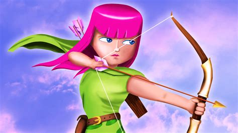 Archer Clash Of Clans Wallpaper