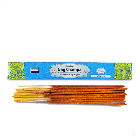 Incenso Massala Nag Champa Darshan Vanilla Cx Gr Full Shopee Brasil