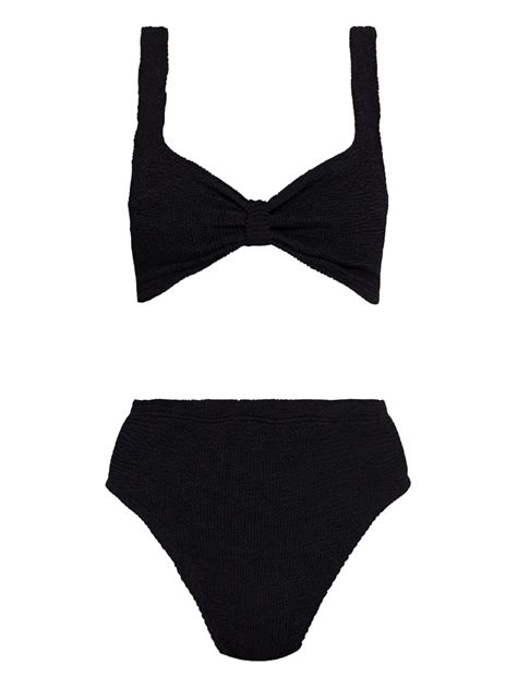 Hunza G Judy Bikini Set Black FARFETCH
