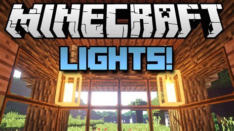 Minecraft Mods LIGHTS! Mod (Mod Spotlight) - YouTube