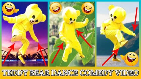 Teddy Bear Dance Comedy Video😝 Teddy Bear Dance Video😍 Teddy Bear