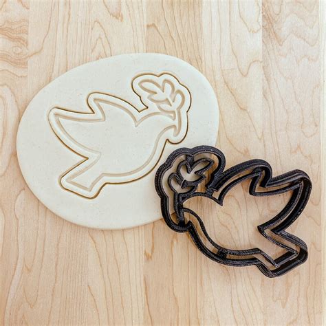 Dove Of Peace Cookie Cutter Etsy