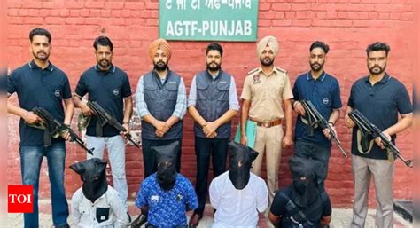 Punjab Police Agtf Busts Terror Module Arrests 4 Seizes Arms India