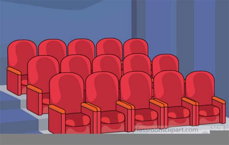 Theatre Seats Clipart Free Images At Vector Clip Art