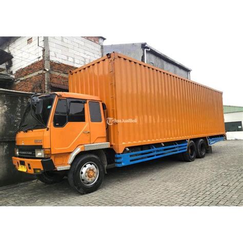 Mitsubishi Fuso Tronton Super Long 6x2 Box Besi 2020 Bok Bekas Di