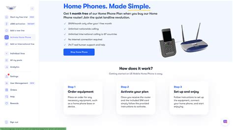 How to activate your Home Phone plan