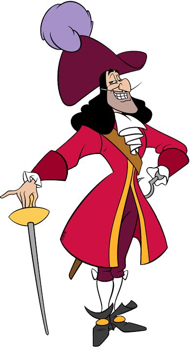 Disney Clipart Captain Hook