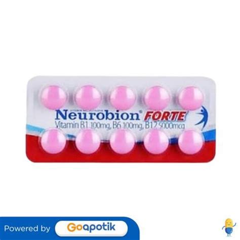 Neurobion Forte Strip 10 Tablet Lazada Indonesia