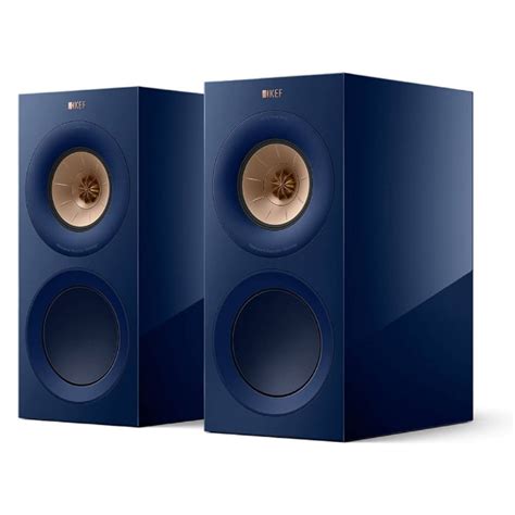 CAIXA DE SOM KEF R3 META BOOKSHELF INDIGO GLOSS 3VIAS PAR