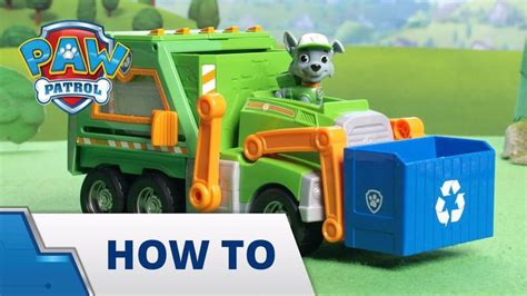 Paw Patrol Rockys Re Use It Truck How To Play Paw Patrol Official