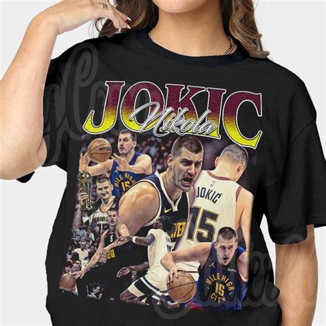 Nikola Jokic Basketball Shirt Classic S Nikola Jokic Graphic Tee