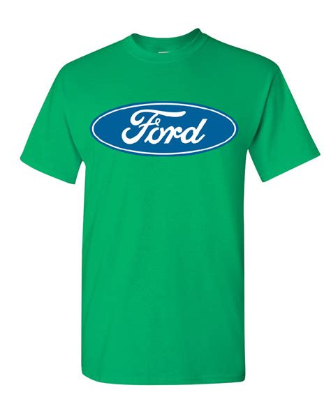 Licensed Ford Logo T Shirt Truck Mustang F150 Muscle Car Tee Shirt