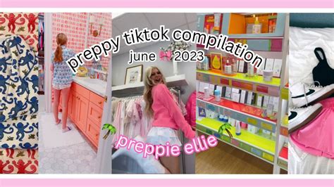 Preppy Tiktok Compilation ⭐️🛼🌴 1 Youtube