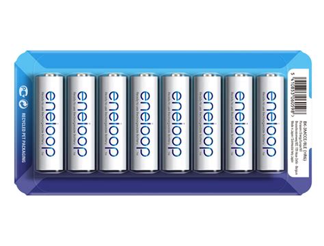 8 X Panasonic Eneloop R6 Aa 2000mah Wiederaufladbare Batterie Sw10630