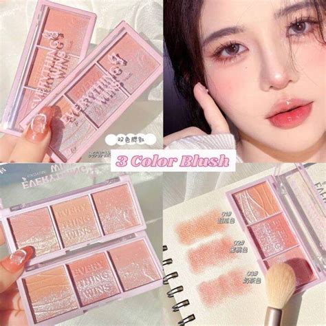 Color Matte Powder Blusher Eye Shadow High Gloss Cosmetics Nude