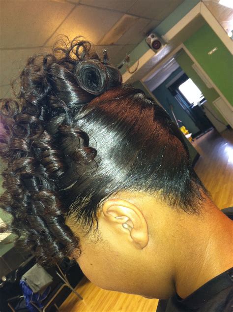 Pin By Precious Foster On My Hair Black Hair Updo Hairstyles Black Women Updo Hairstyles