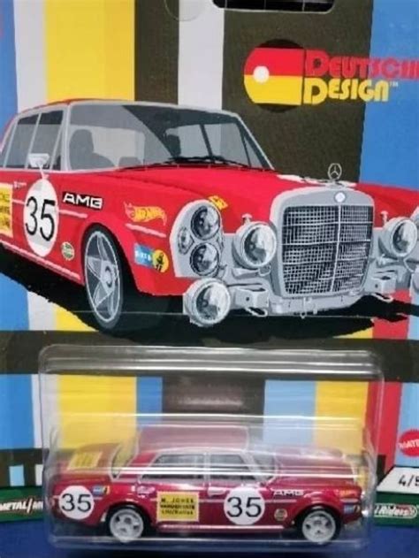 Hot Wheels風火輪 全新未拆 膠胎版 紅豬35號賓士Mercedes Benz AMG 300 SEL 蝦皮購物