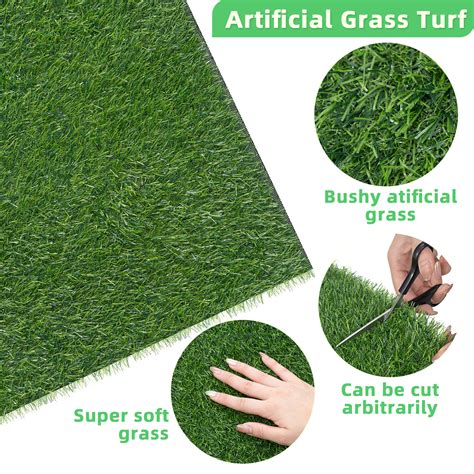 Gotgelif Artificial Grass Rug1968x3937in Realistic Turf Lawn