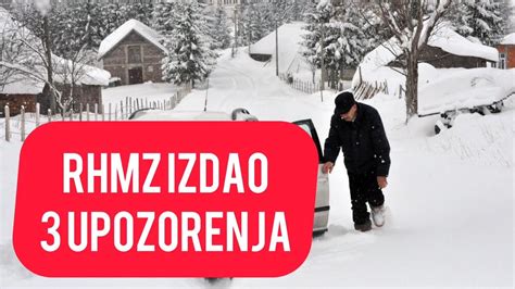 Hitno Izdato Upozorenja Upaljen Crveni Meteo Alarm Ki A Olujni