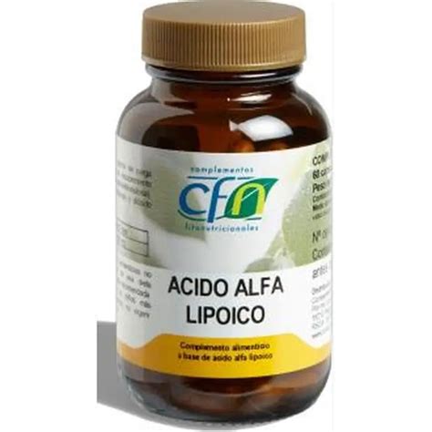 Ácido Alfa Lipoico Melhor Marca - Comprar Cfn Ácido Alfa Lipóico 60 Cápsulas ao melhor preço.