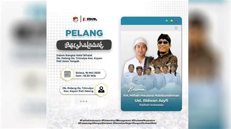 LIVE PELANG BERSHOLAWAT BERSAMA GUS MIFTAH UST RIDWAN ASYFI