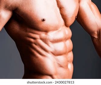 Shirtless Nude Man Posing Naked Body Stock Photo Shutterstock