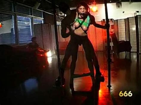 Hot Brunette Babe Gets Tied Up And Fucked Roughly Photos